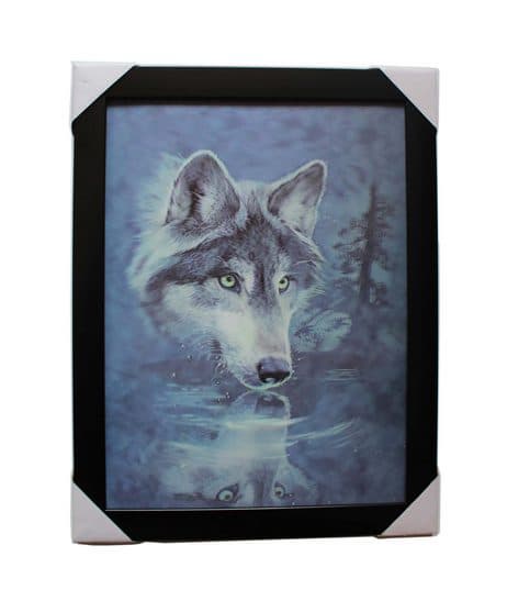3D lenticular picture with PS frame